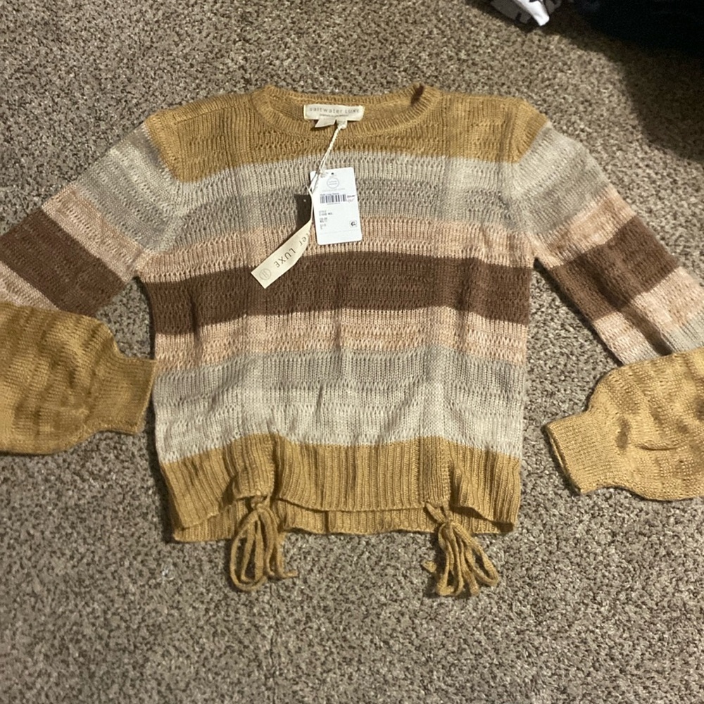 NWT saltwater luxe sweater